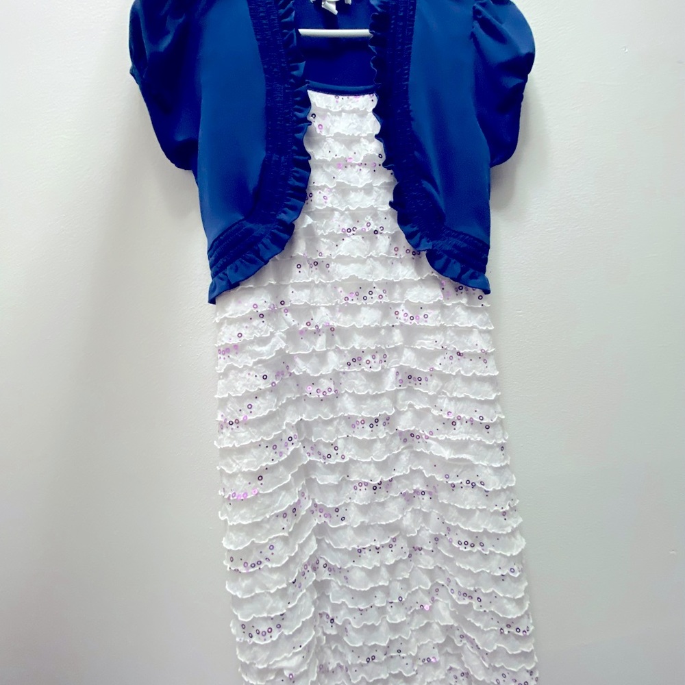 Fancy speechless kids dress